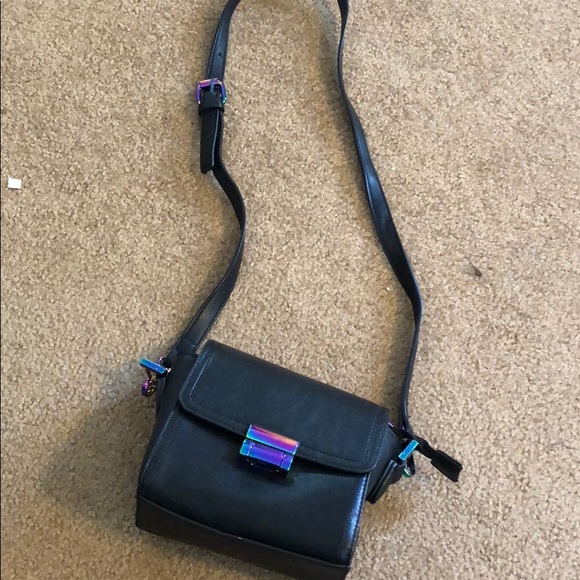 SKINNY DIP Handbags - Iridescent Black Shoulder Bag